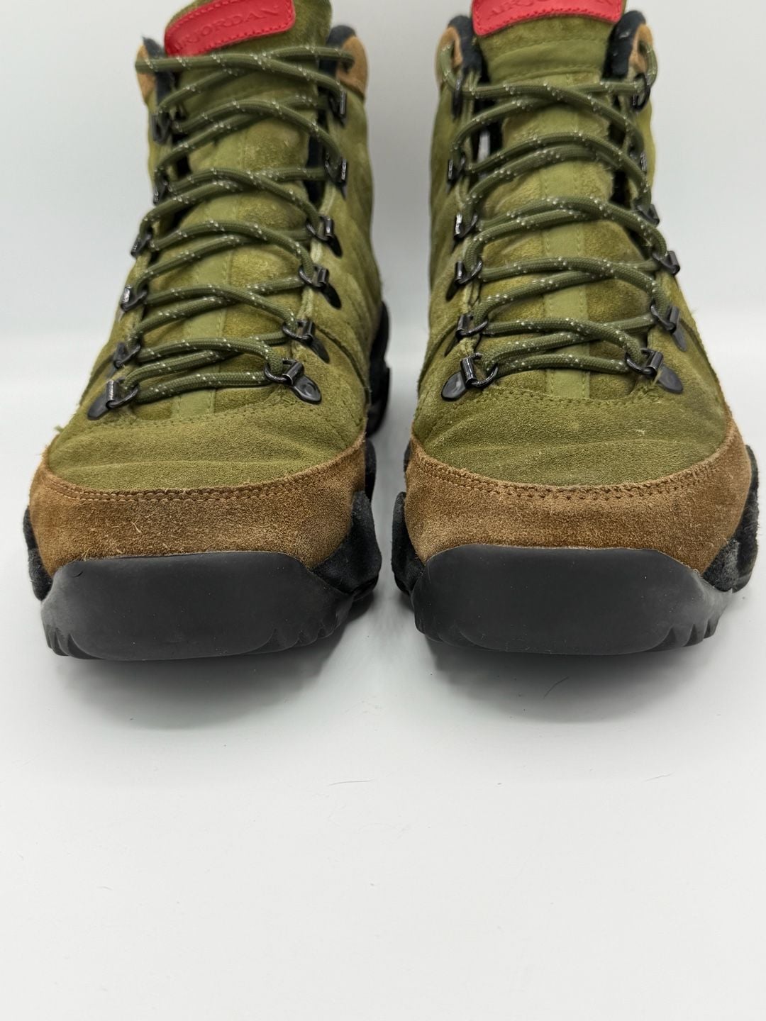 Nike Air Jordan 9 Retro Boot NRG Olive Black AR4491-200 Men’s Size 10.5 4