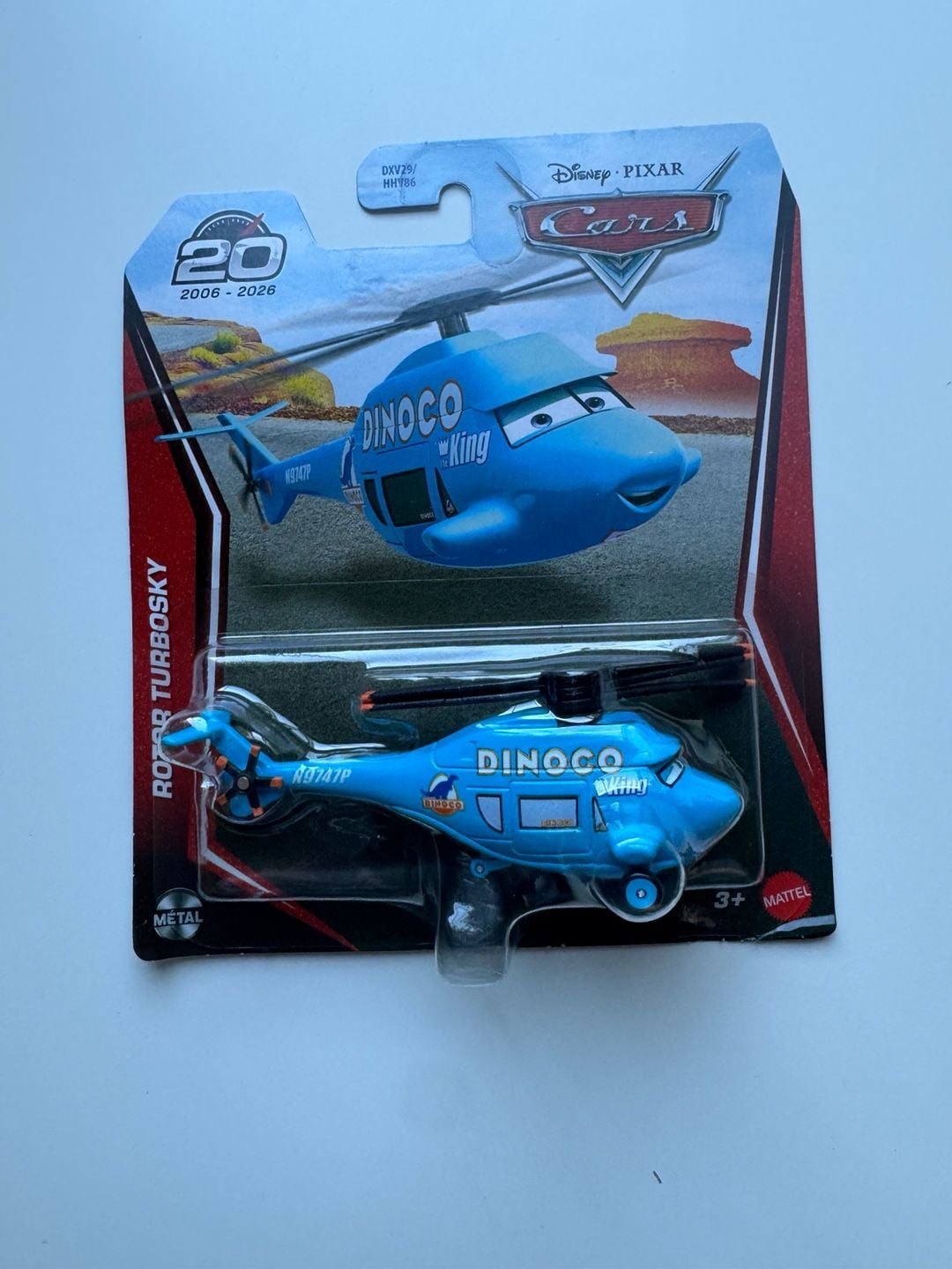 Mattel Disney Pixar Cars Rotor Turbosky Diecast New 1