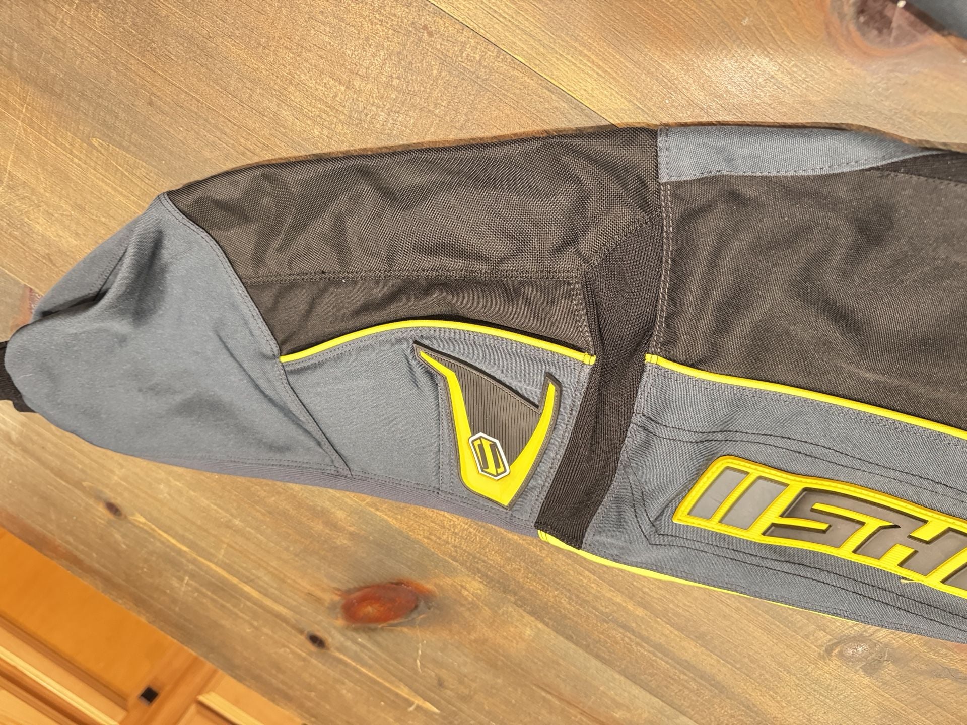 Shift Racing Assault Motocross Pants Gray Yellow Size 28 11