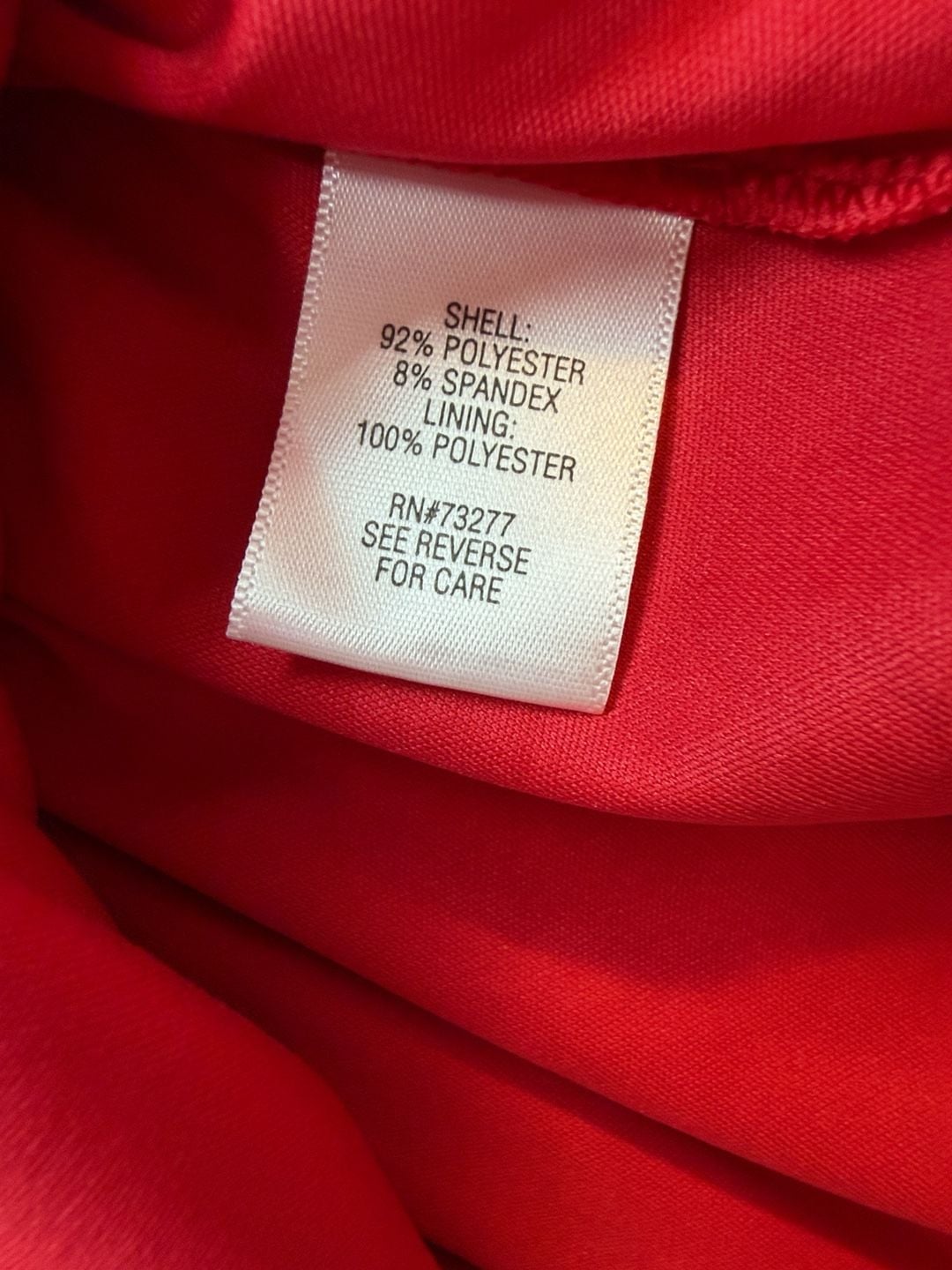 Dana Buchman Dress Size M Red Printed Sleeveless Maxi 6