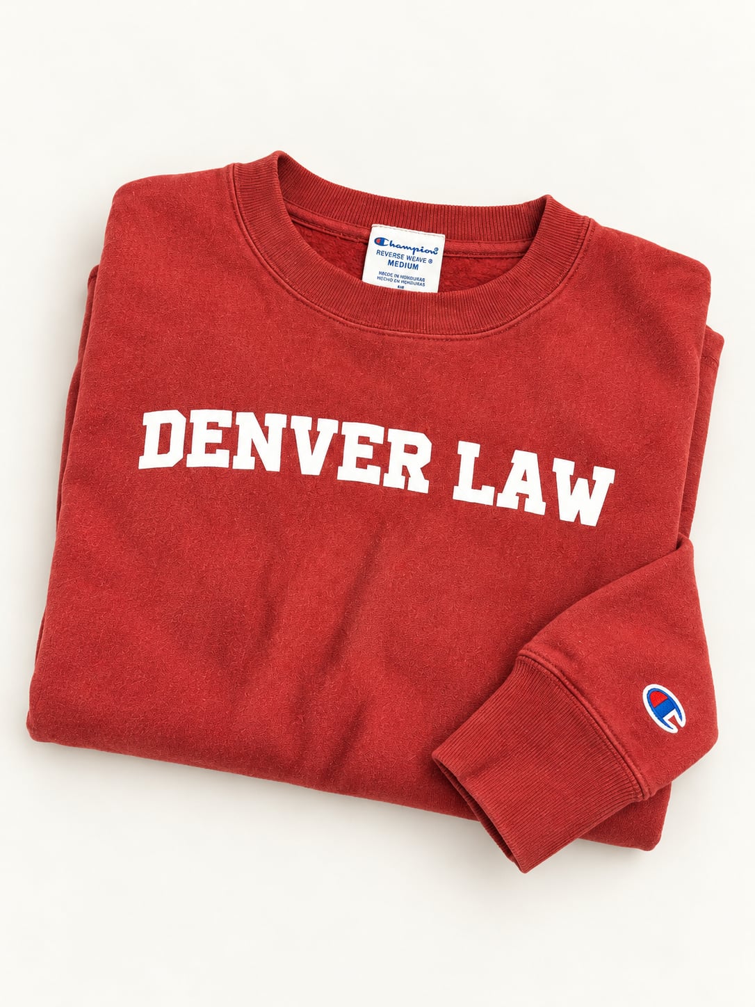 Champion Reverse Weave Denver Law Sweatshirt Size Medium 3