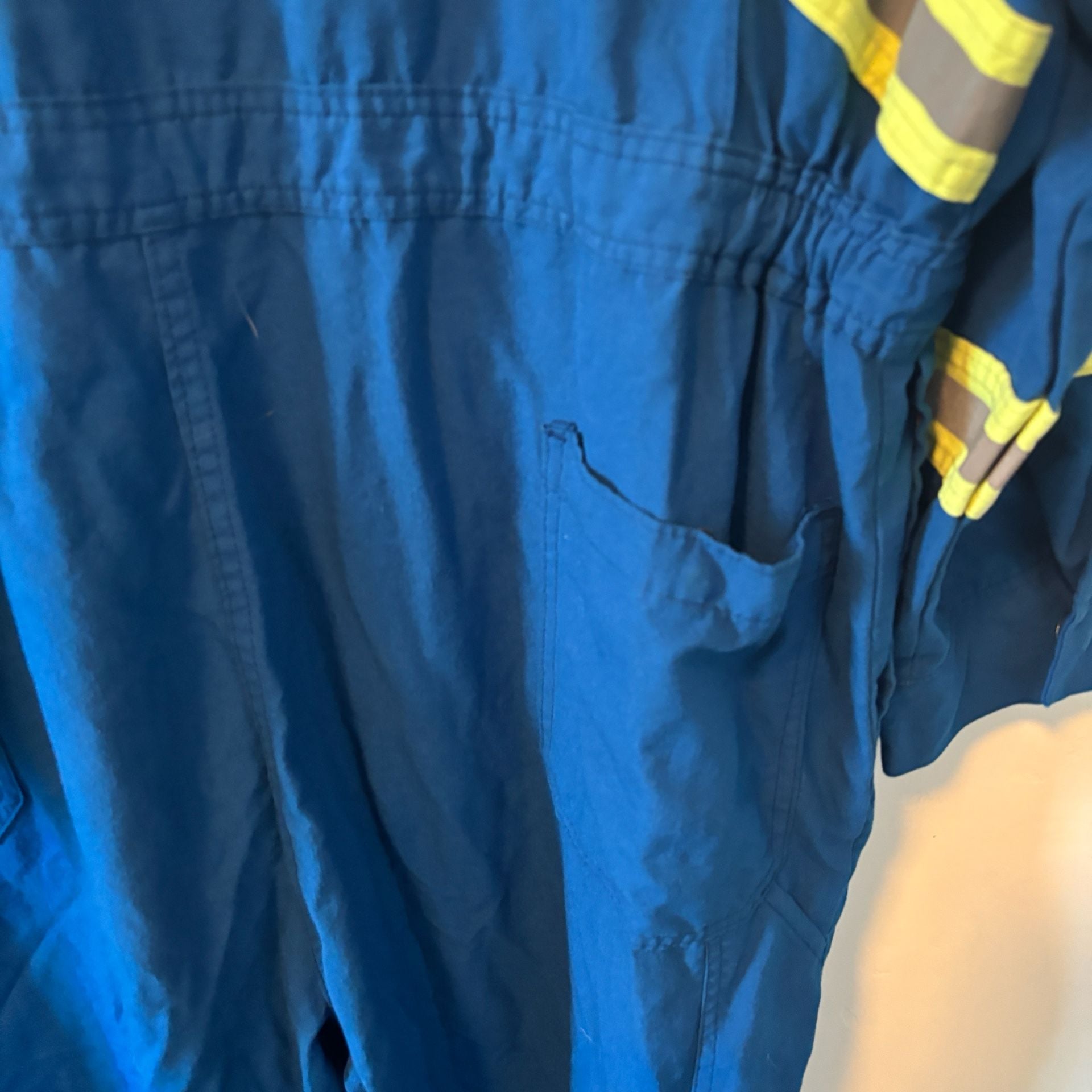 Bulwark Protective Apparel Flame Resistant Coveralls Size 56-RG Blue 8