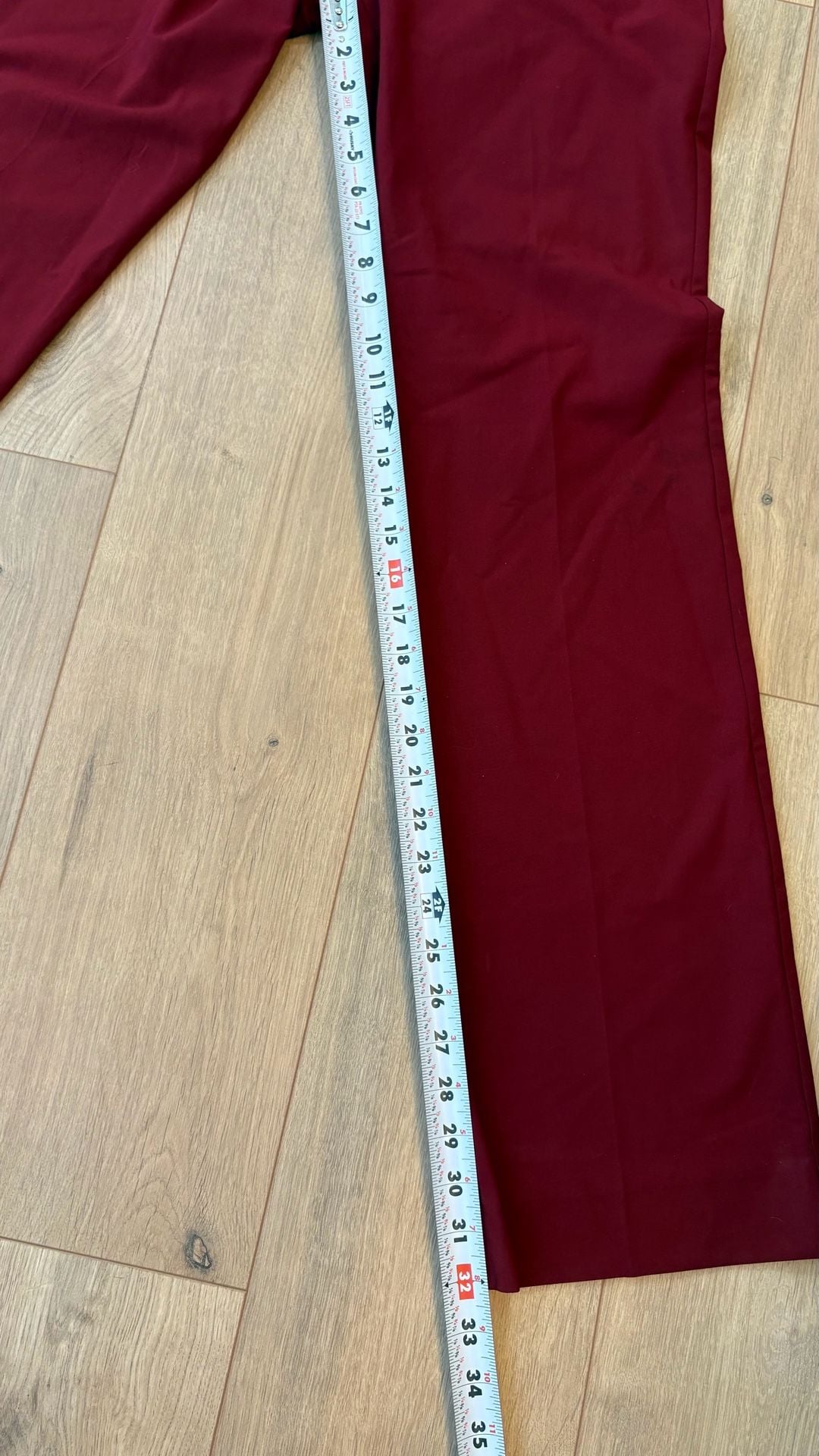 The Limited Dress Pants Size 4L Burgundy Bootcut Slacks 4