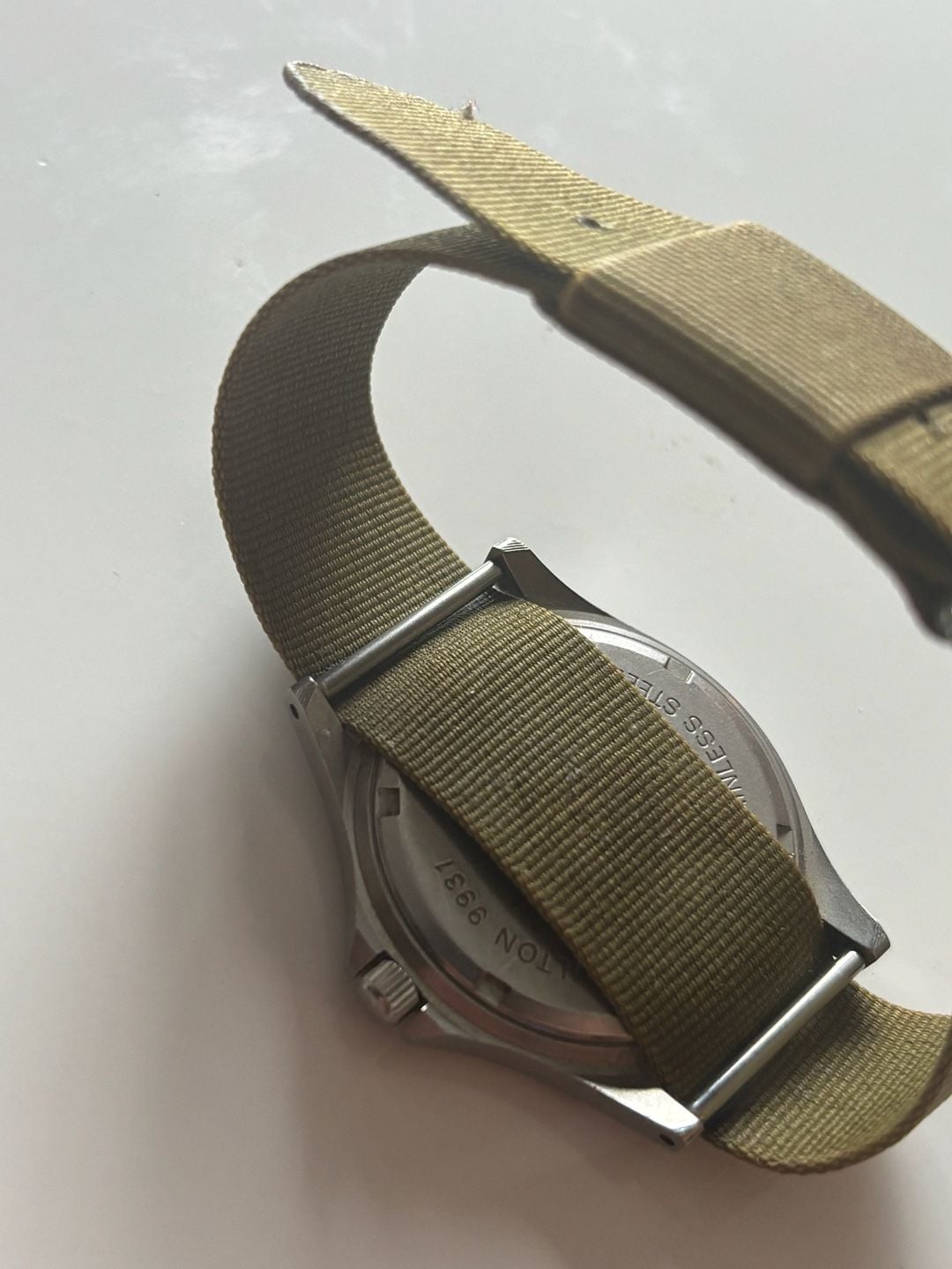 1980s Rare L.L. Bean Field Watch Green Canvas Army Strap
Send offers!
(needs replacement battery) 4