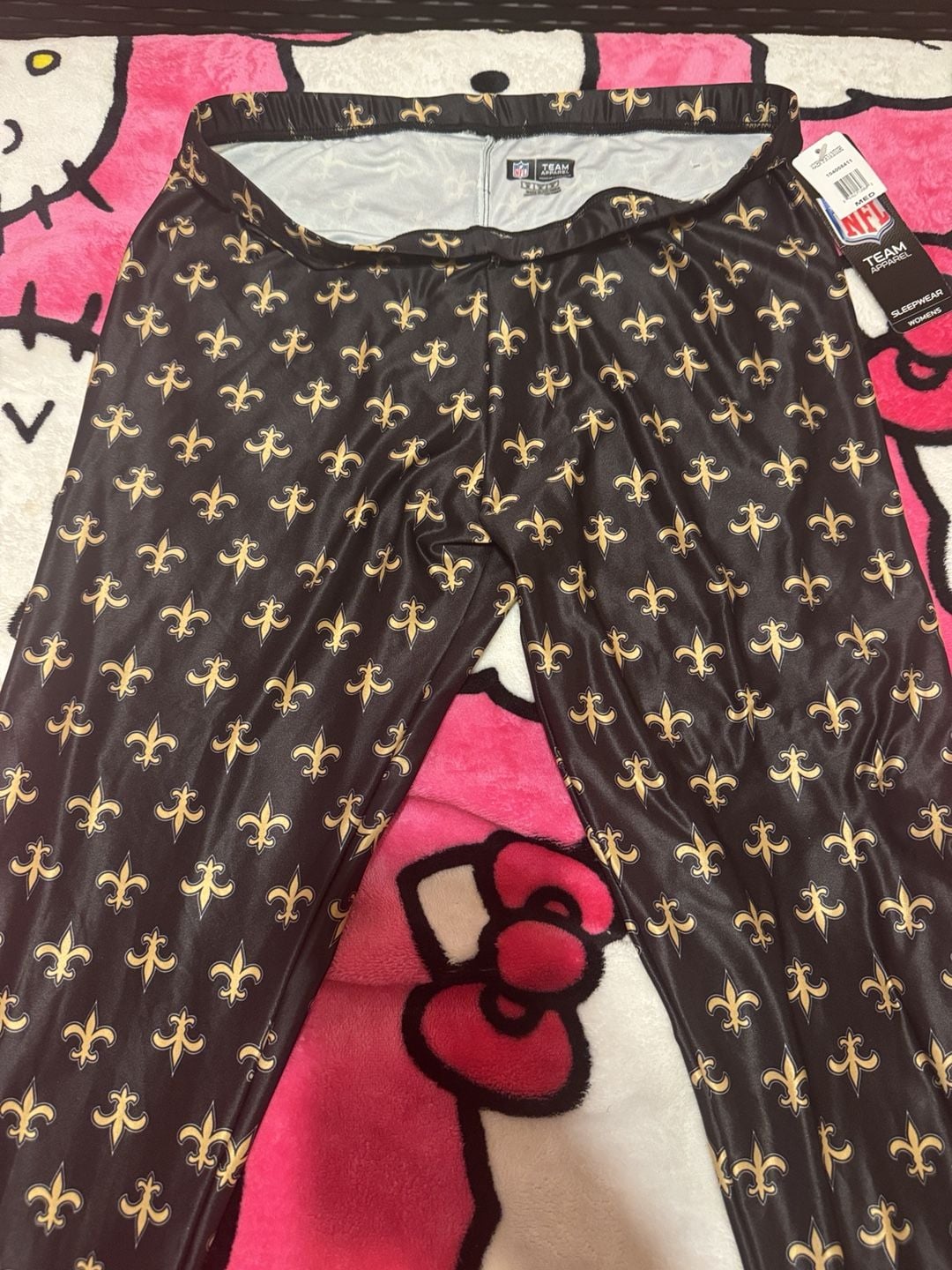 NFL Team Apparel New Orleans Saints legging Pants Size M 3