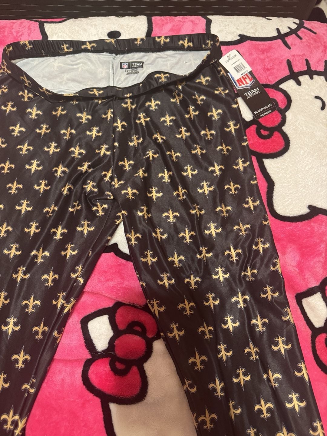 NFL Team Apparel New Orleans Saints legging Pants Size M 4