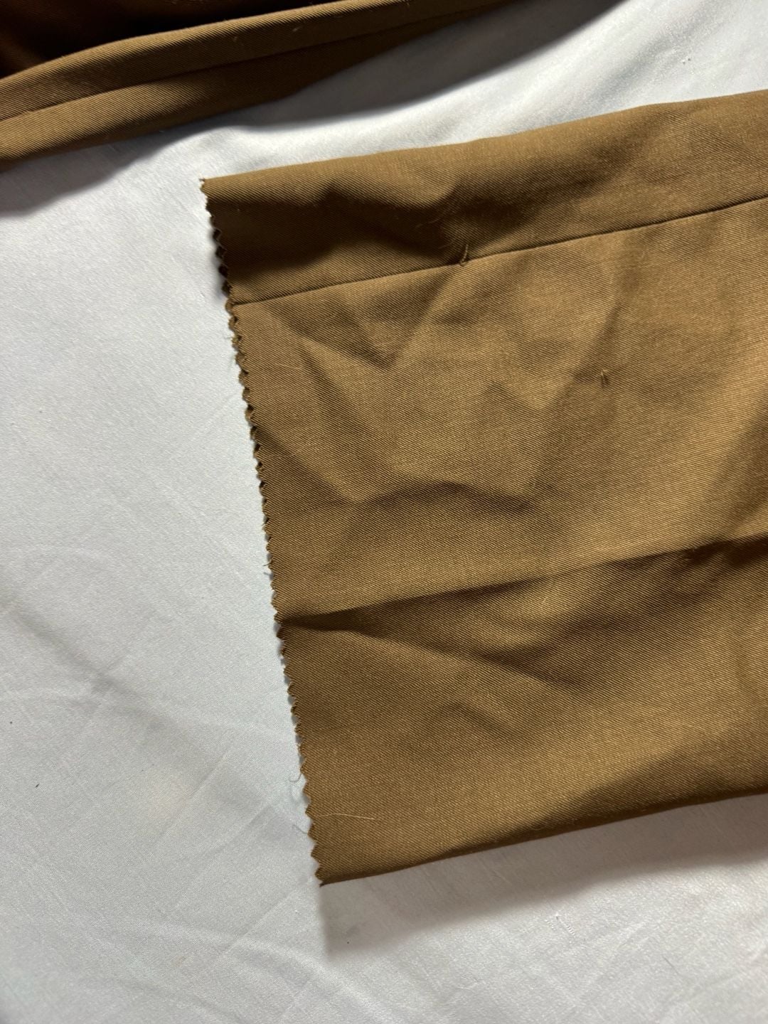 Jos. A. Bank Wool Dress Pants Size 40 REG Mocha Gabardine NWT 3