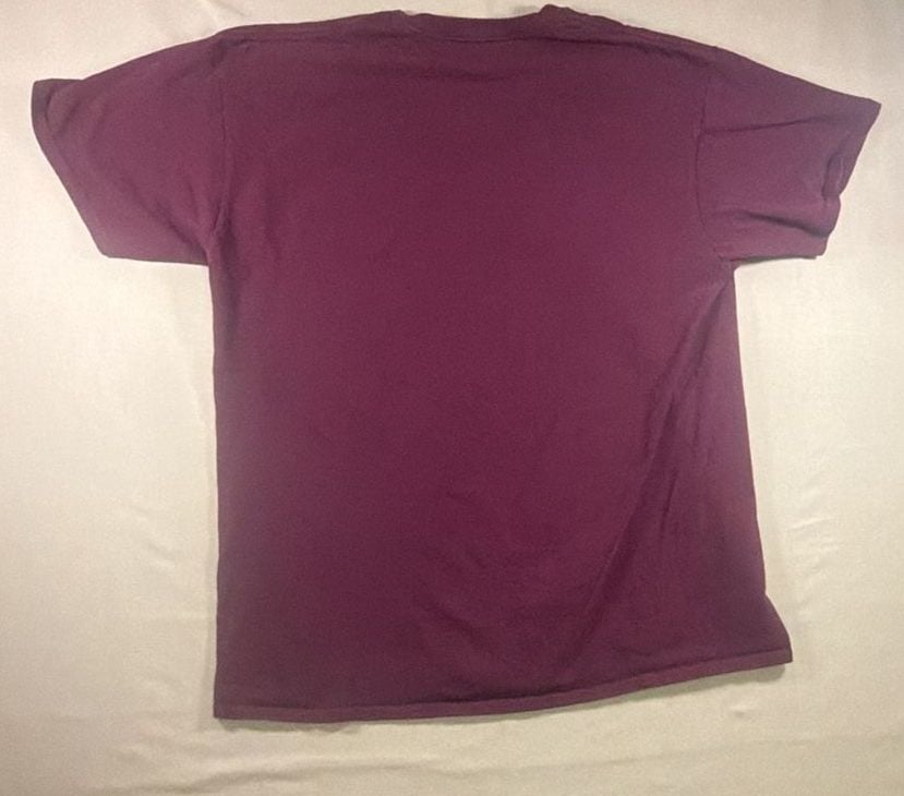 Dr Pepper Men's Distressed T-Shirt Established 1885 Short Sleeve Maroon Large 7