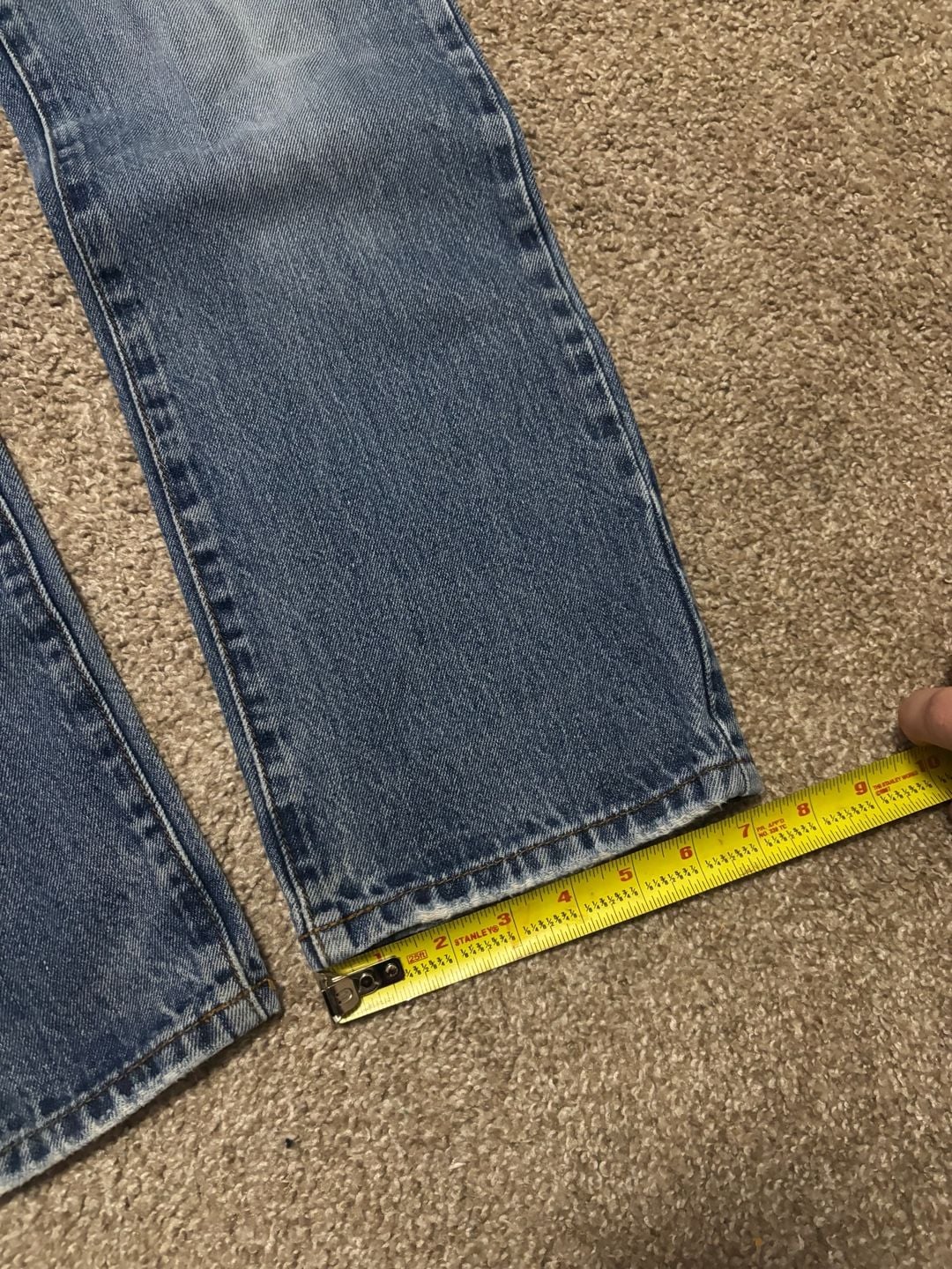 Early 2000s Aeropostale Straight Jeans 30x30 Blue Denim 4