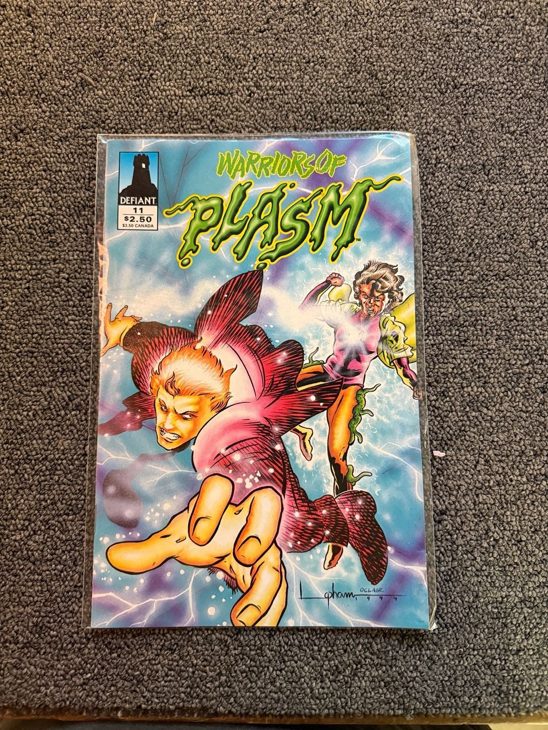Warriors of Plasm #11 Defiant Comics Comic Book 1