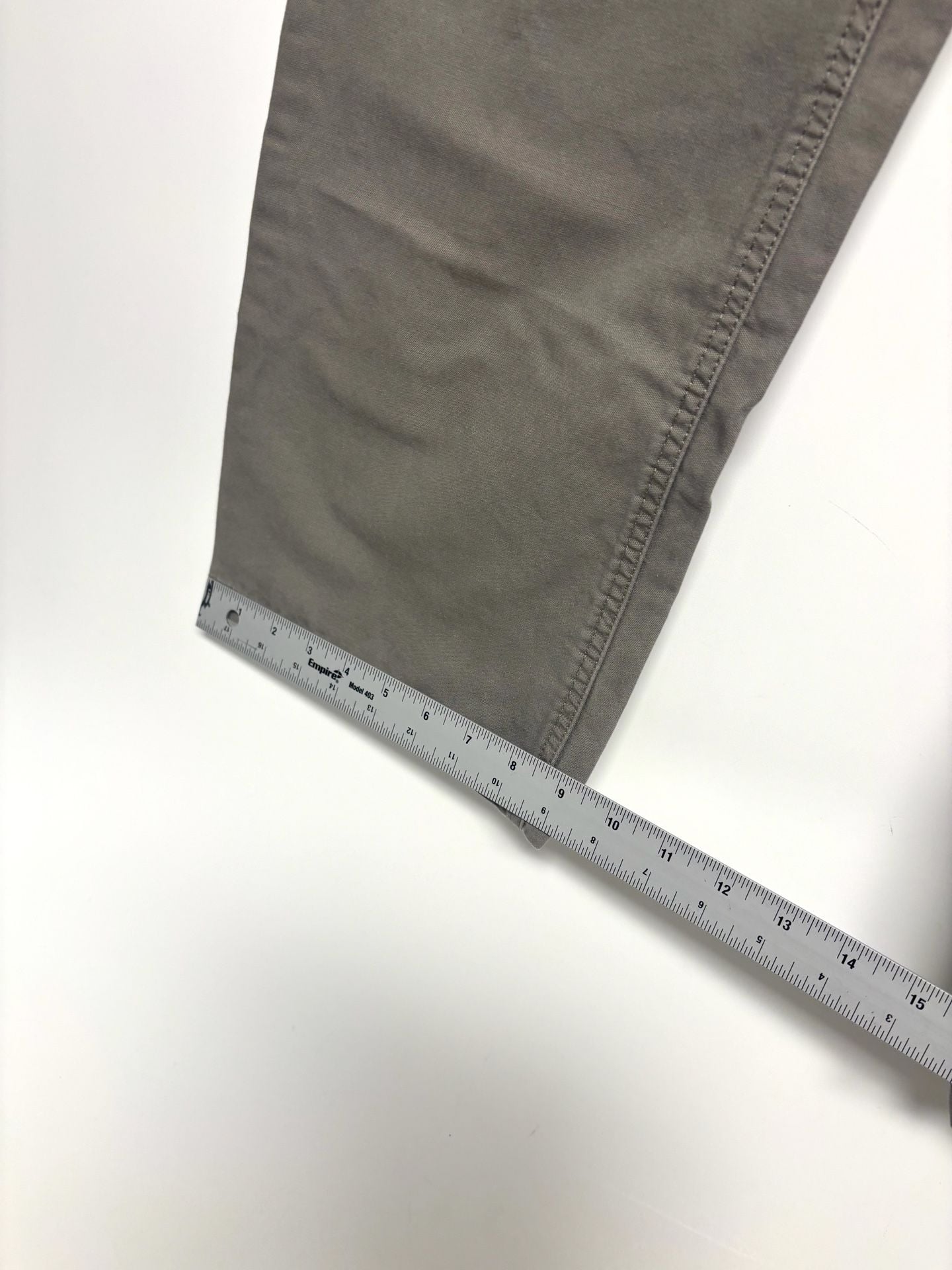 Van Heusen Studio Pants 38x30 Gray Cotton 6
