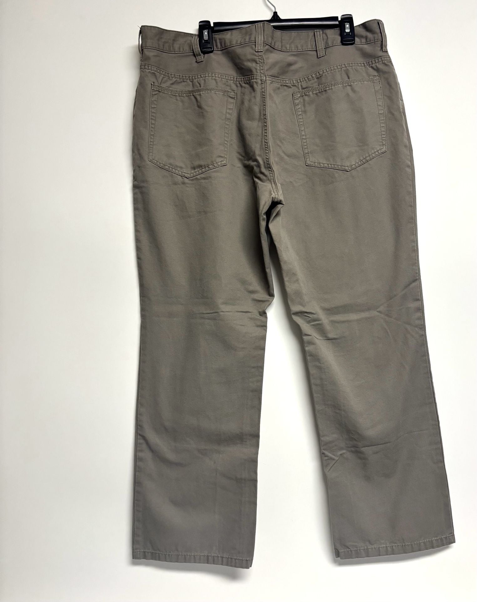 Van Heusen Studio Pants 38x30 Gray Cotton 9