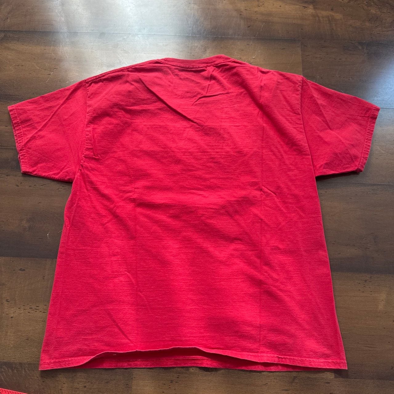 Hanes Wisconsin Badgers T-Shirt Size XL Red Graphic 7