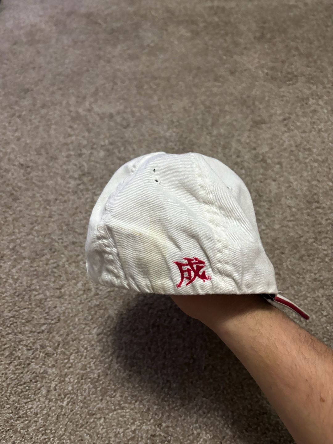 Early 2000s Y2K Fox Racing Hat White Graphic Baseball Cap 4