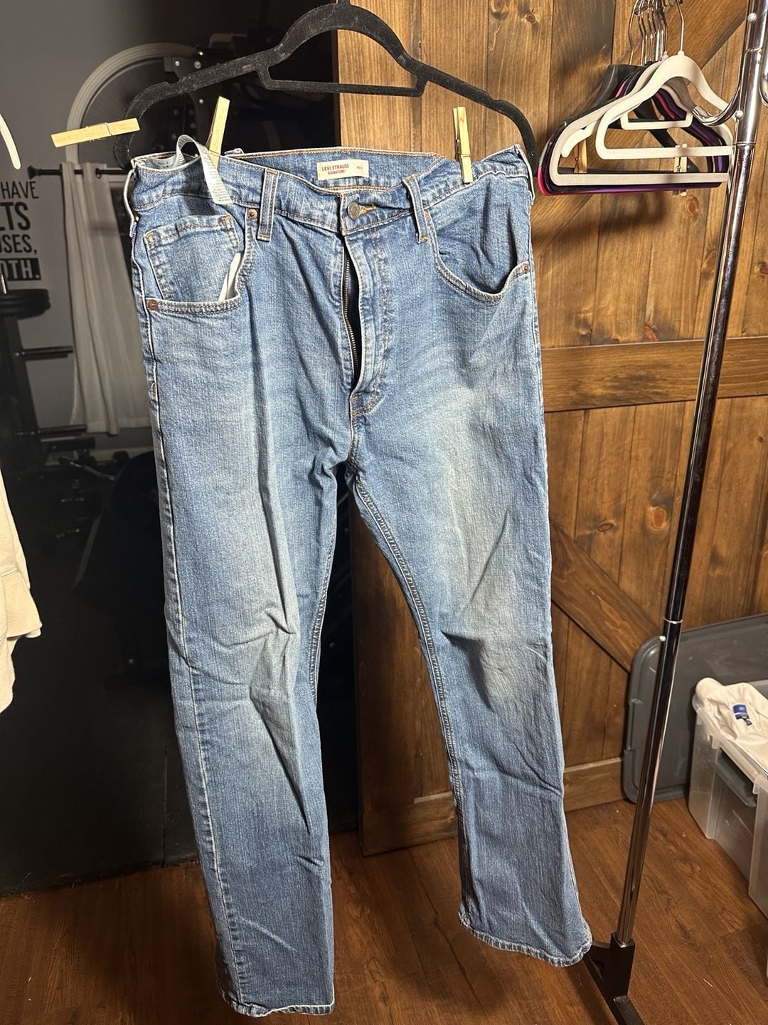 Levi Strauss Signature Bootcut Jeans Blue 2