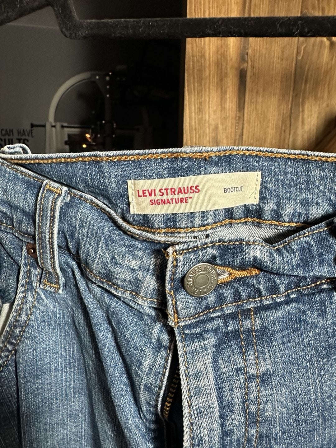 Levi Strauss Signature Bootcut Jeans Blue 3