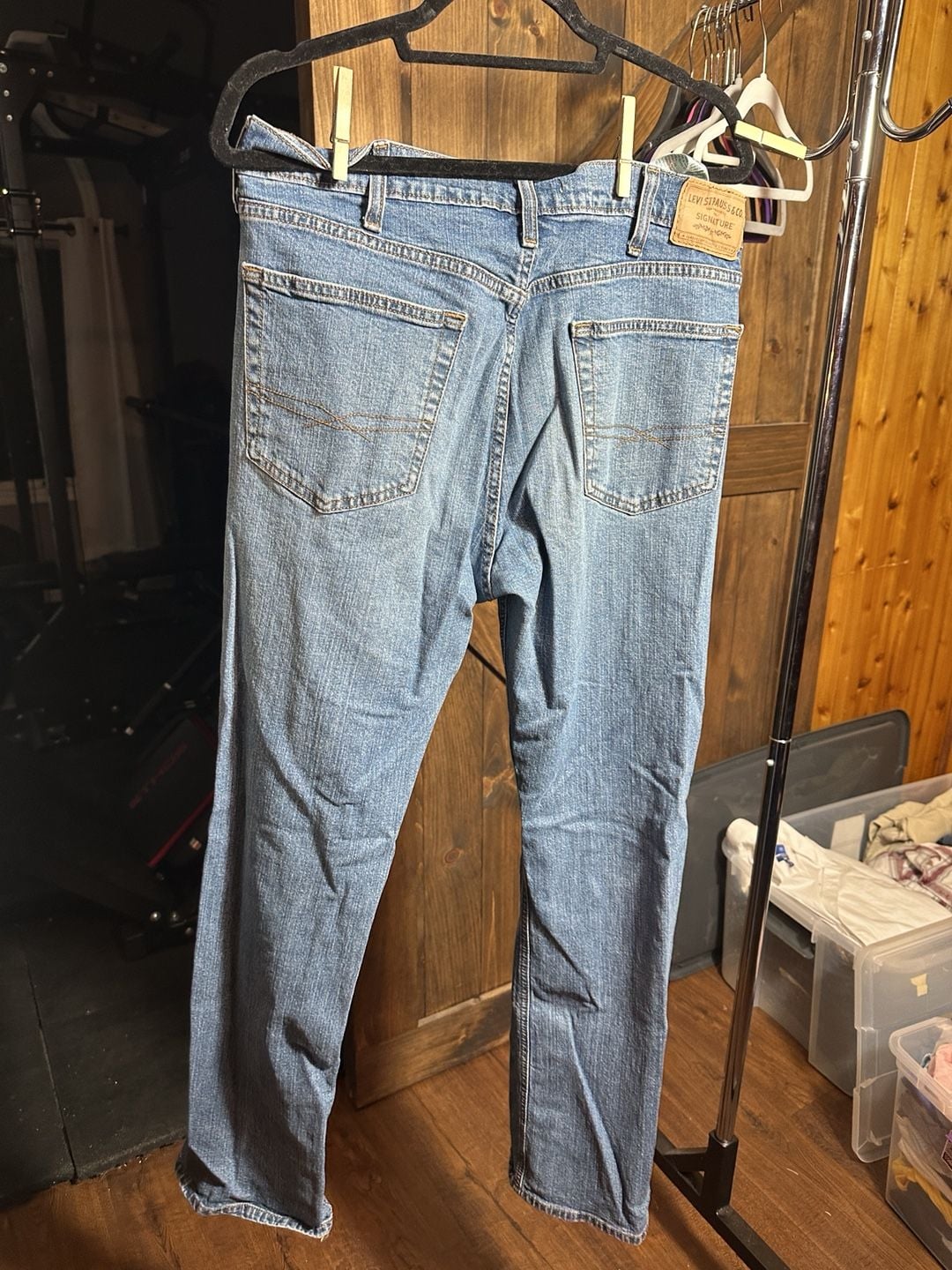 Levi Strauss Signature Bootcut Jeans Blue 4