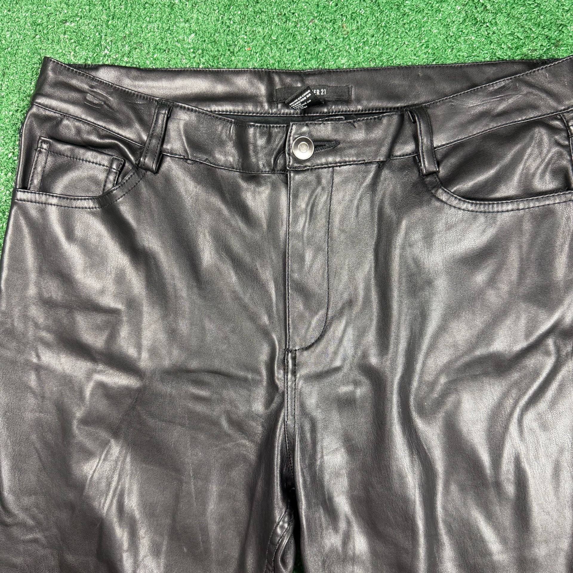 Forever 21 Faux Leather Pants 5