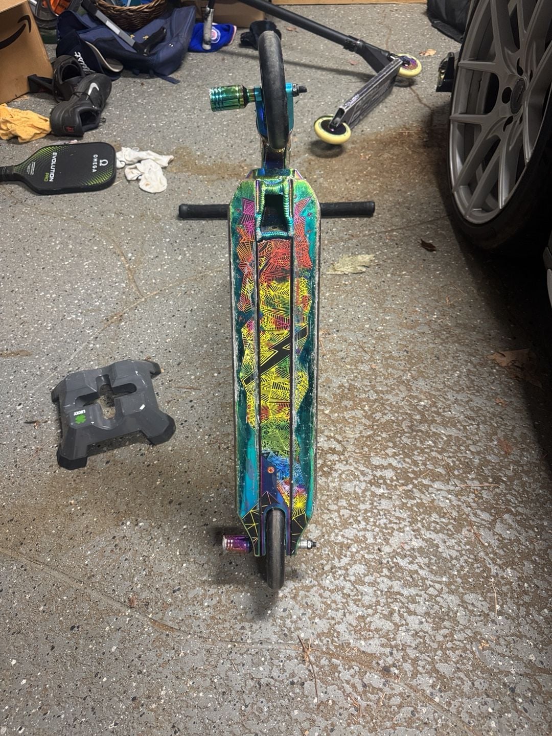 Lucky Pro Scooter Neo Chrome Titanium Bars Stunt Scooter 2