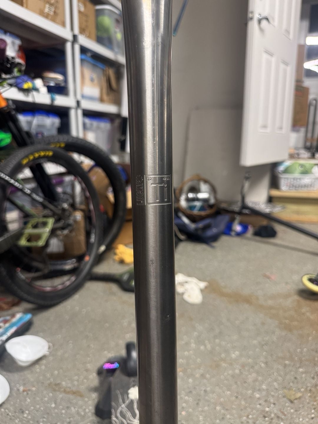 Lucky Pro Scooter Neo Chrome Titanium Bars Stunt Scooter 5