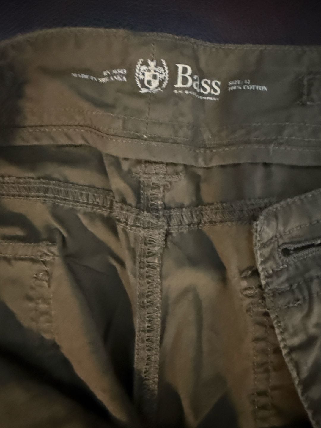 G.H. Bass & Co. Cargo Pants Size 12 Green 4