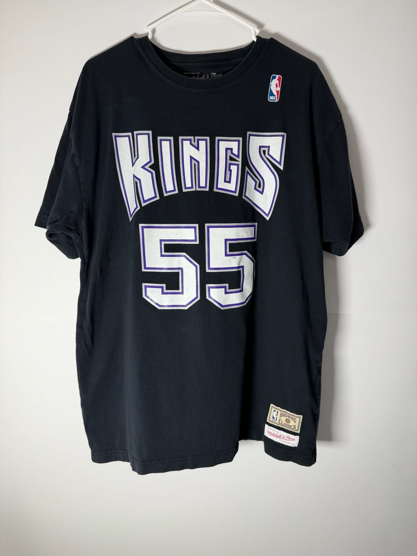 Mitchell & Ness Sacramento Kings 55 T-Shirt Black 2