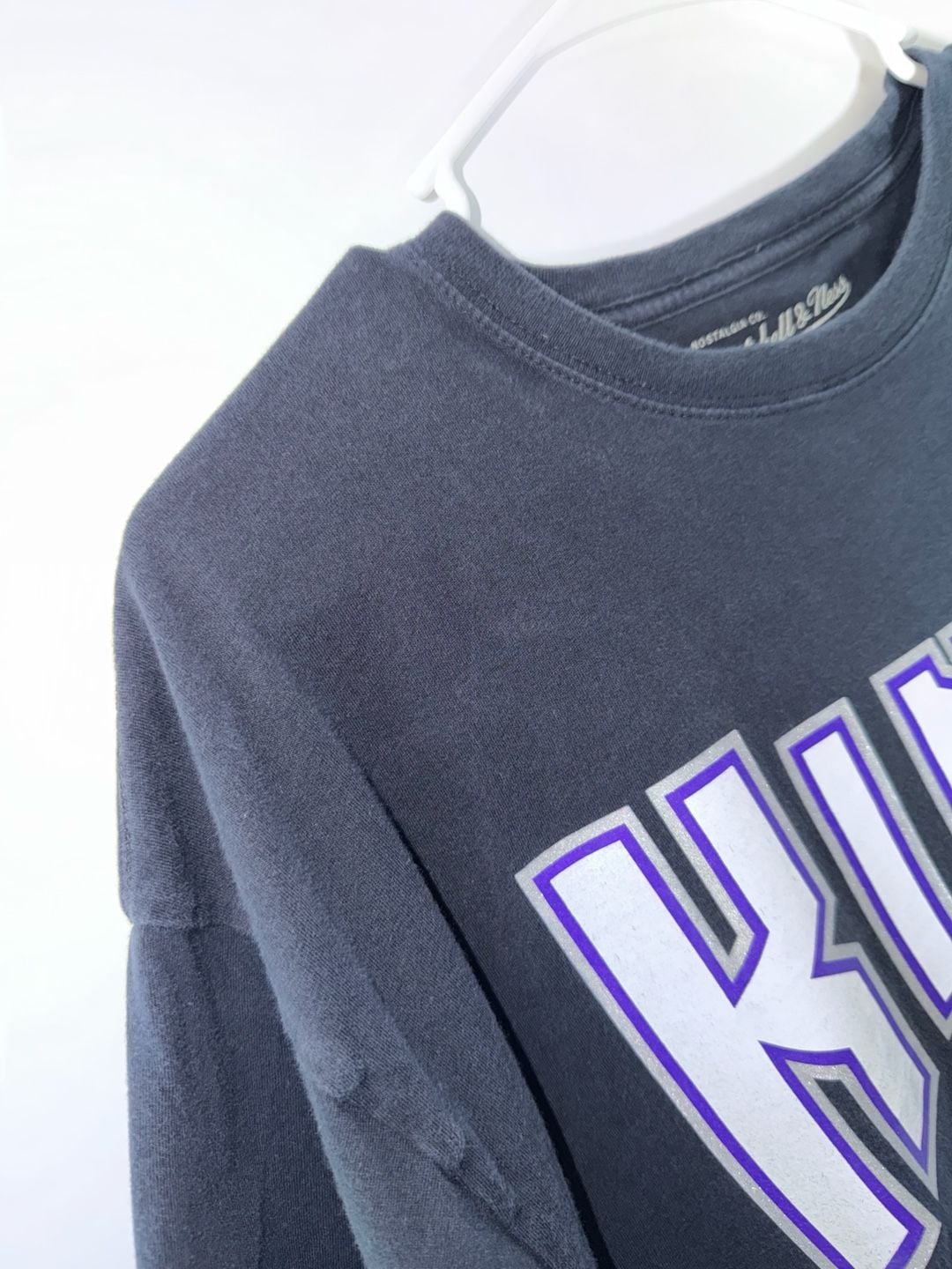 Mitchell & Ness Sacramento Kings 55 T-Shirt Black 6