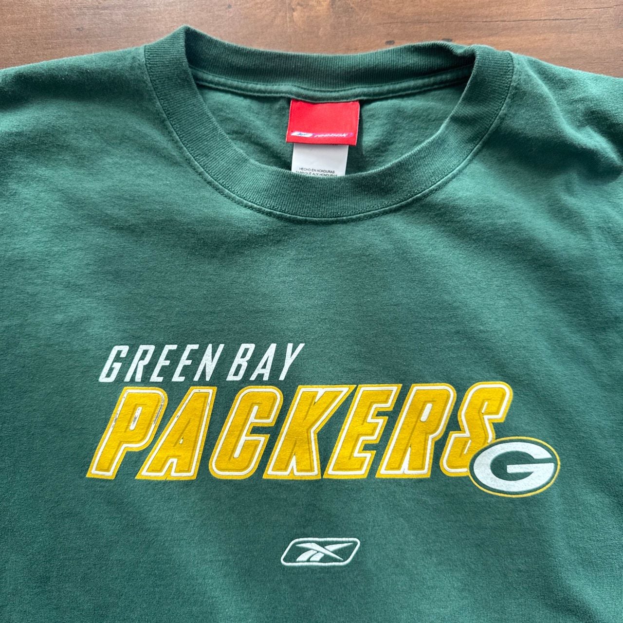 Reebok Green Bay Packers T-Shirt Green 3