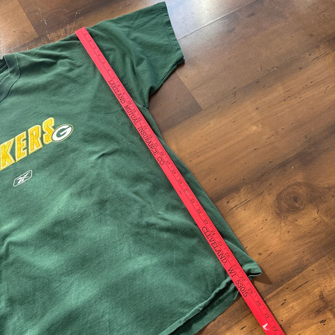 Reebok Green Bay Packers T-Shirt Green 6