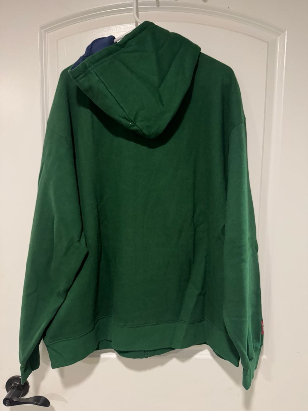 Vintage Disney Store Winnie The Pooh 1966 Green Zip Hoodie 90s Y2K Size L 2