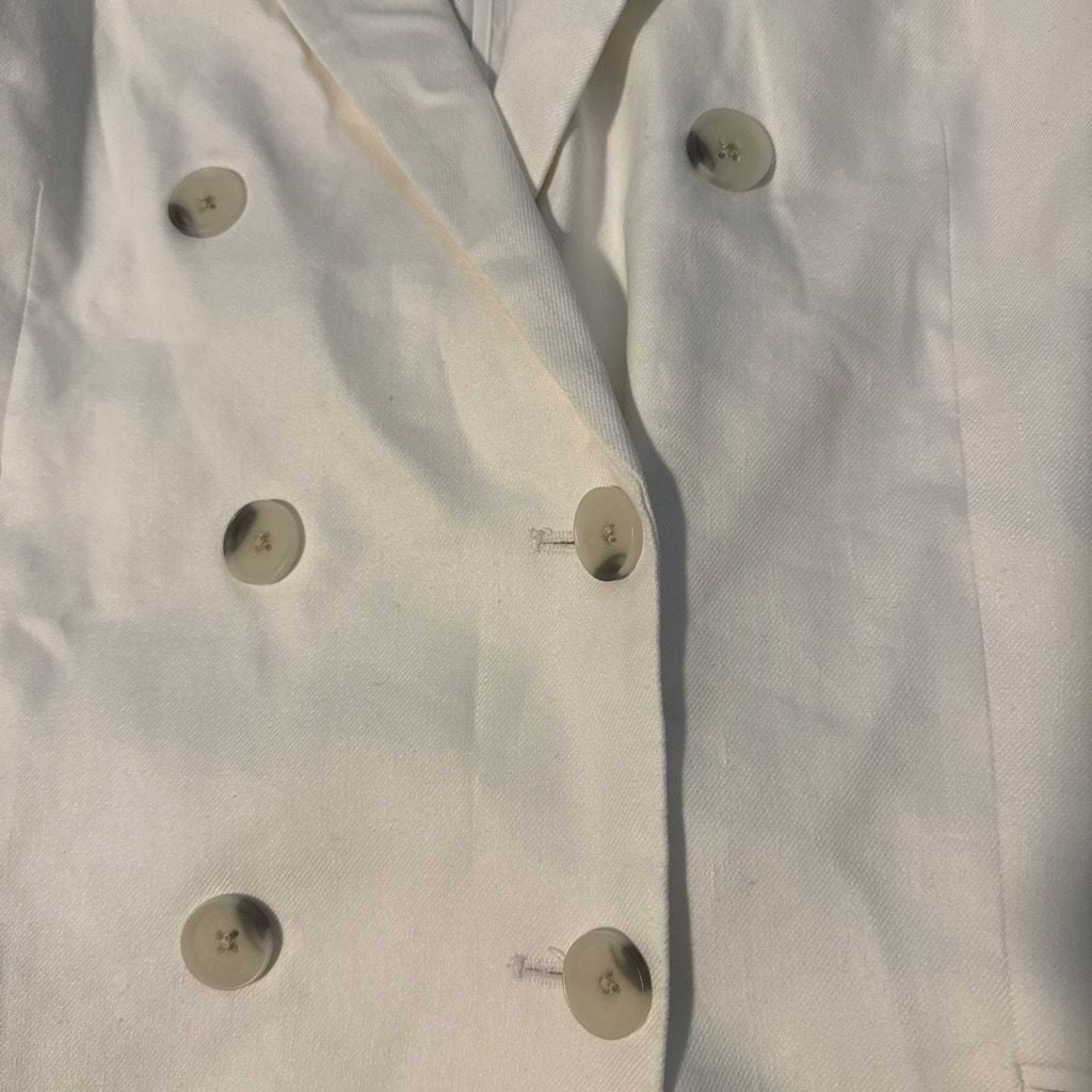 EXPRESS x karla Blazer Size S White New With Tags 4