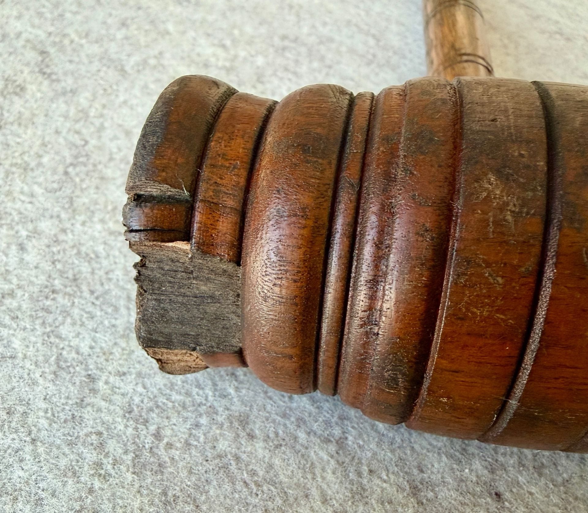 Vintage Wood Gavel #103 3