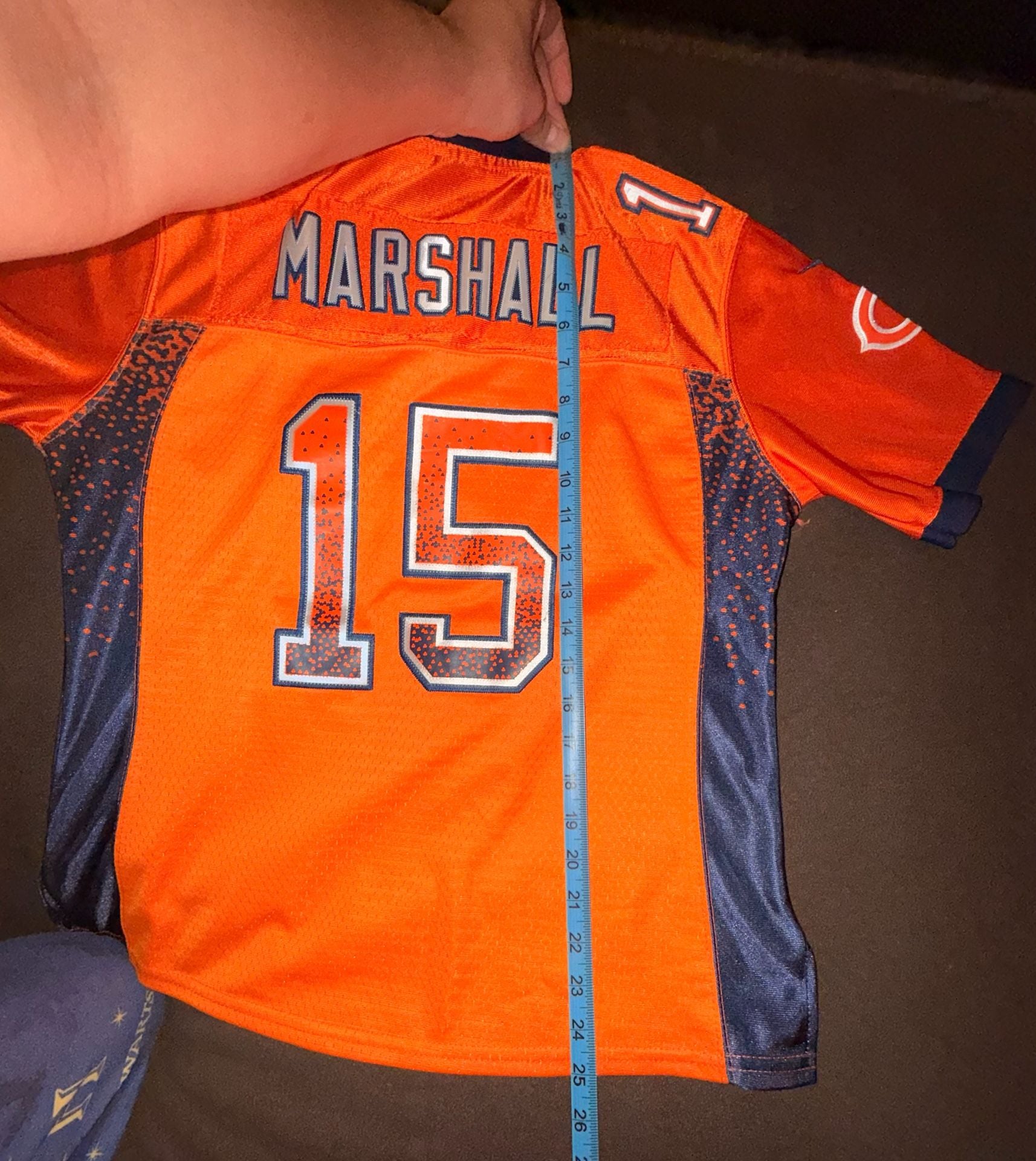 Nike Chicago Bears Brandon Marshall #15 Jersey Size M Orange NFL kids 5