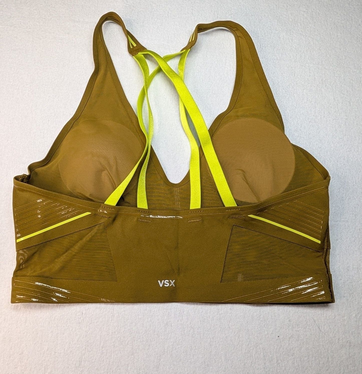 VSX Sport Leggings (size M) and Sports Bra(size S) Set Bronze Olive 6