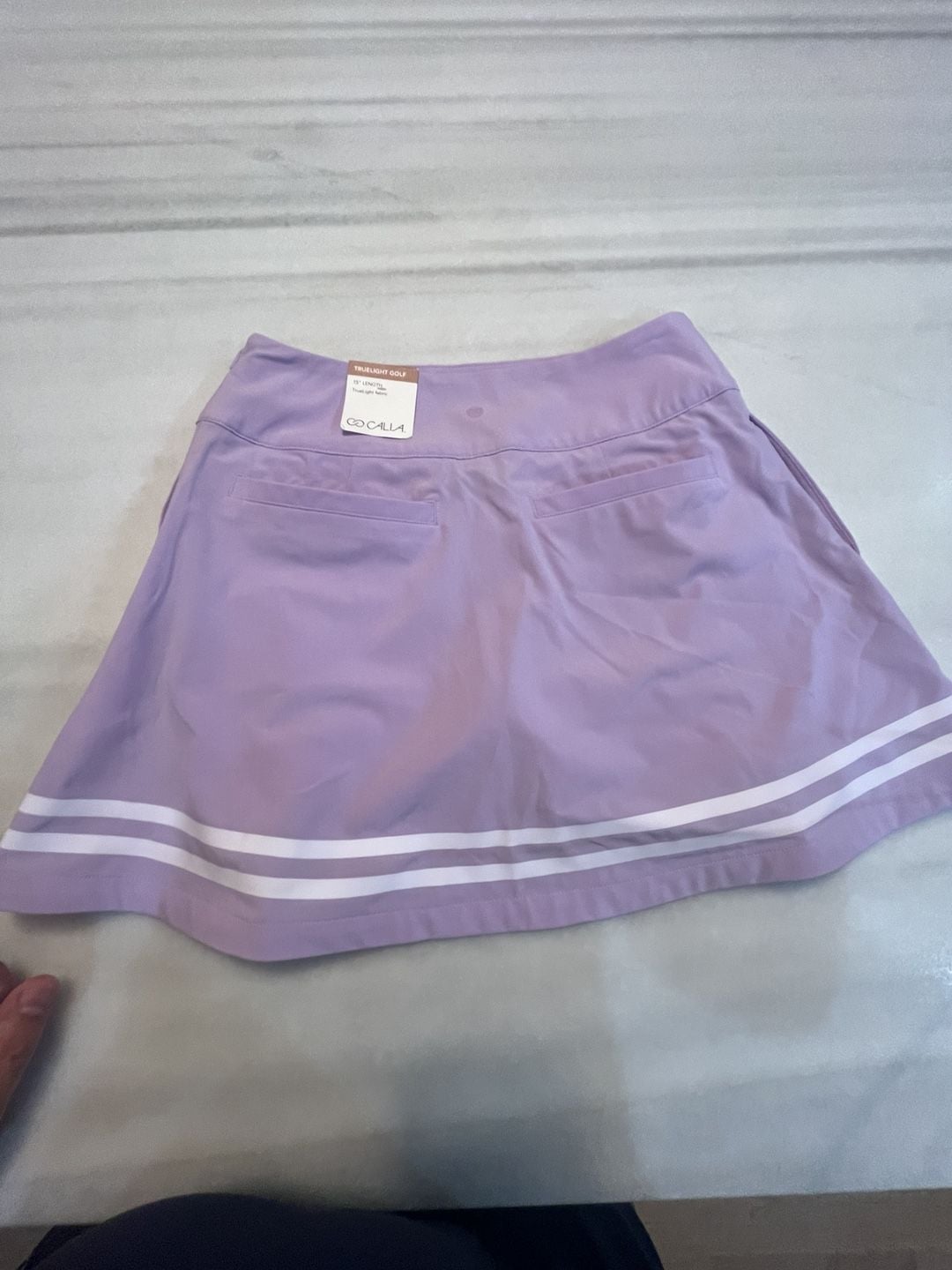 CALIA Truelight Golf Skort Size L Purple Athletic Skirt 7