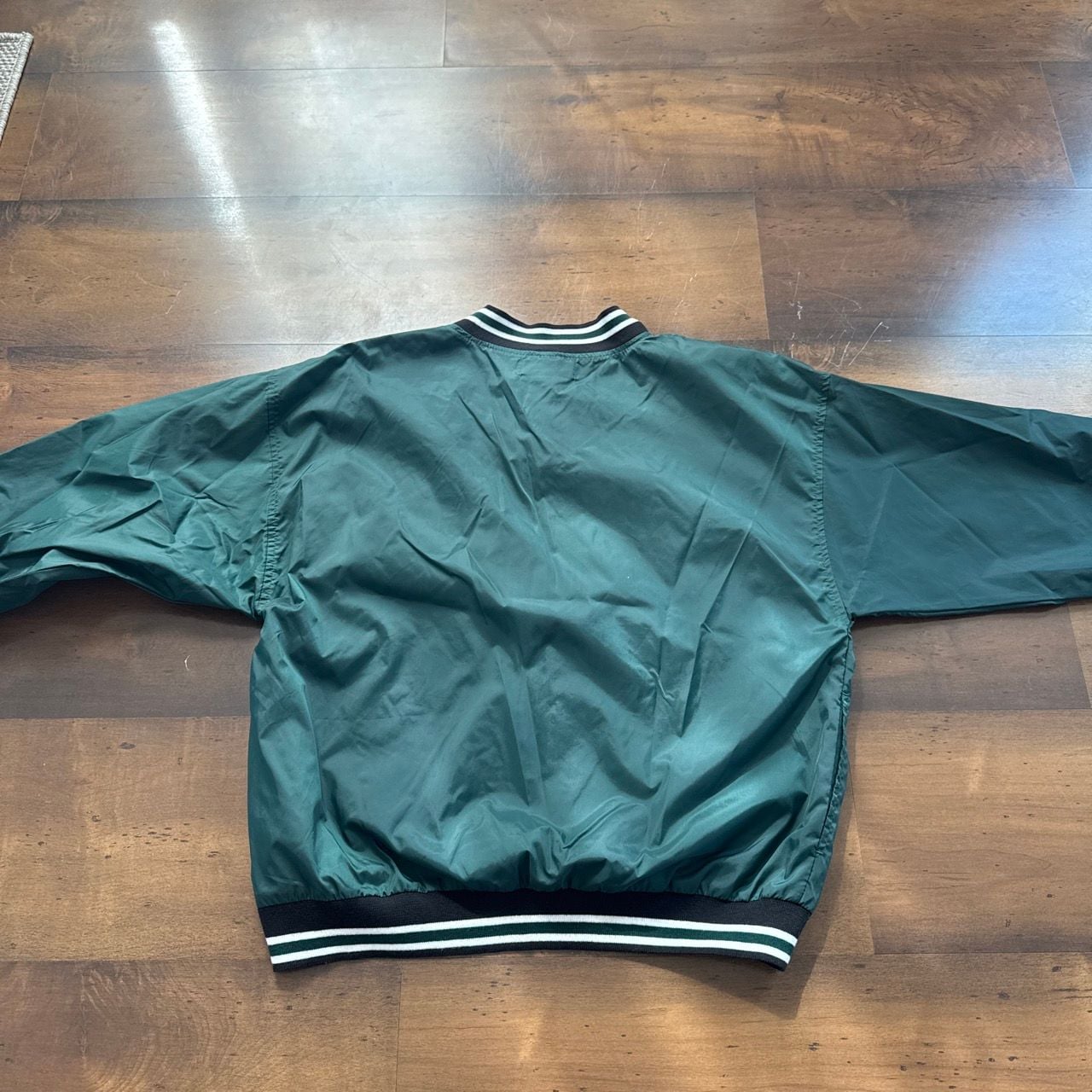 Pro Player Sport Green Packers Windbreaker Jacket Size L 5