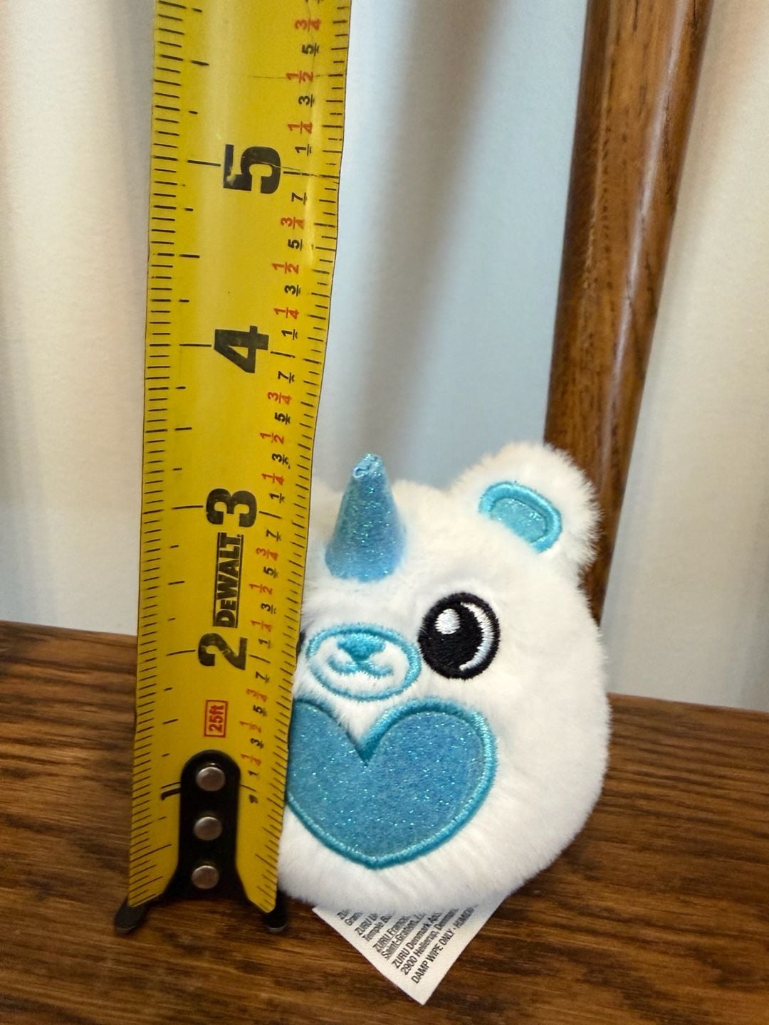 ZURU Rainbocorns Plush Stuffed Animal Toy White Blue Unicorn 2
