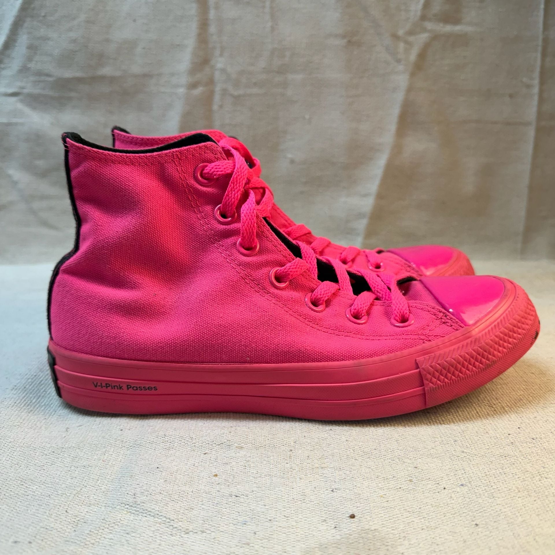 Converse Chuck Taylor All Star High Top Pink Sneakers 5
