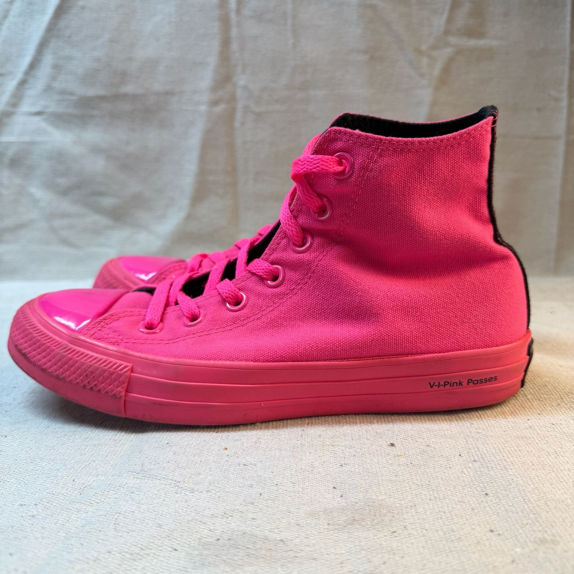 Converse Chuck Taylor All Star High Top Pink Sneakers 9