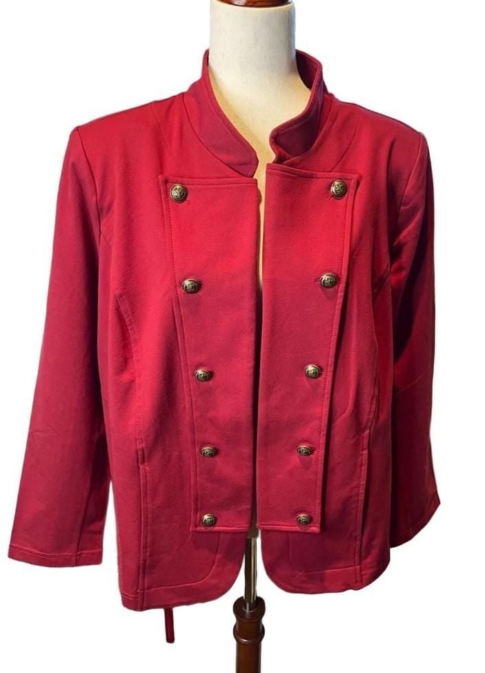 Tommy Hilfiger Women’s Red Band Style Jacket 1X 2