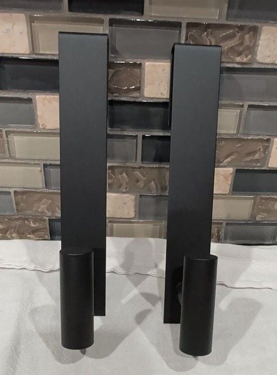 Black Over The Door Towel Hooks Set of 2 2