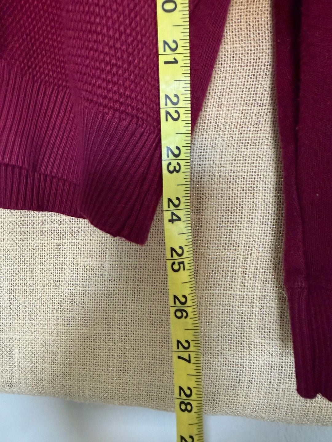 Dolce Roma Colorblock Sweater Size M Blue Burgundy Crewneck 7