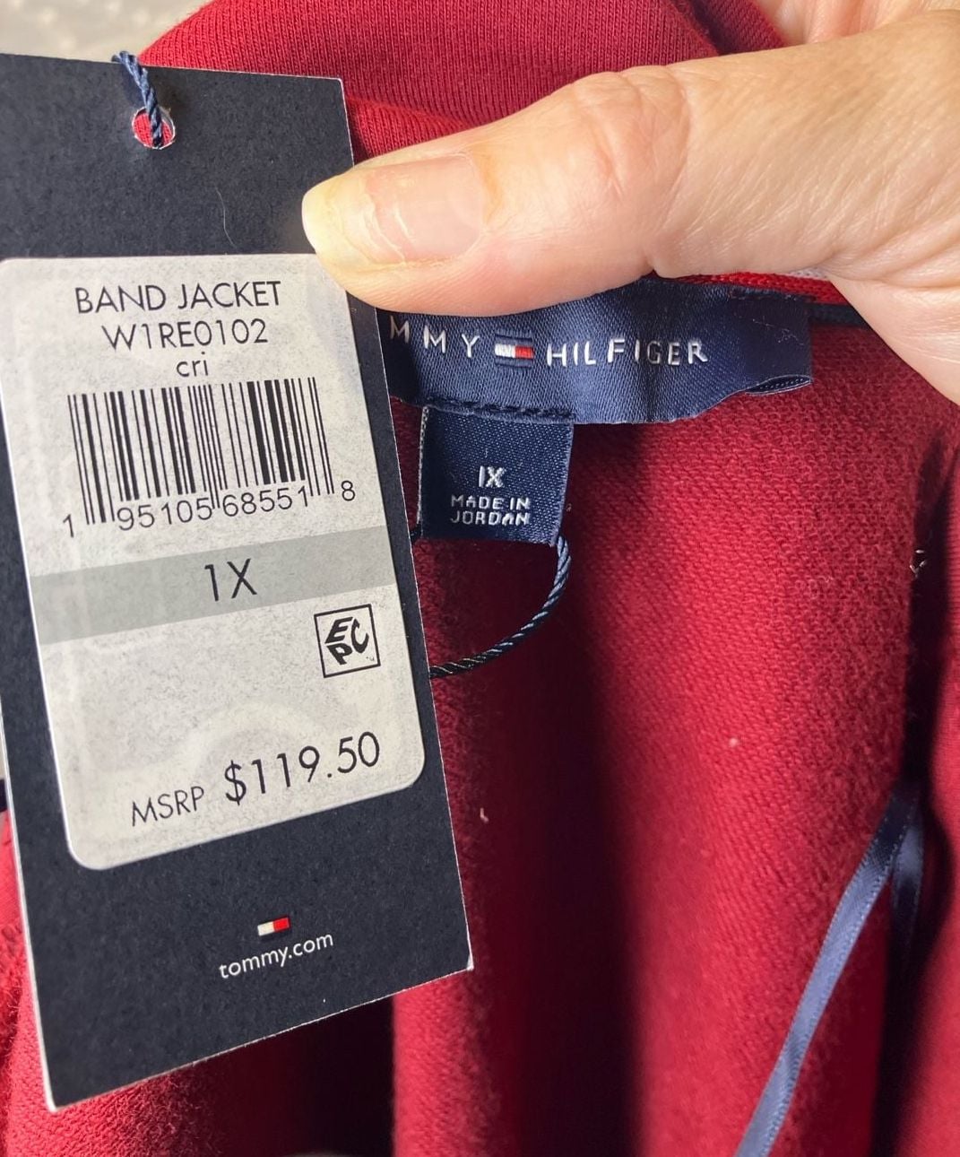 Tommy Hilfiger Women’s Red Band Style Jacket 1X 3