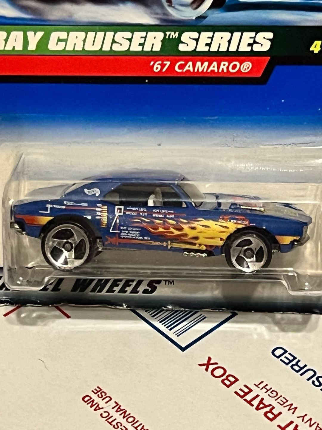 Hot Wheels X-Ray Cruiser 67 Camaro #3 Of 4 Cars Sealed 2