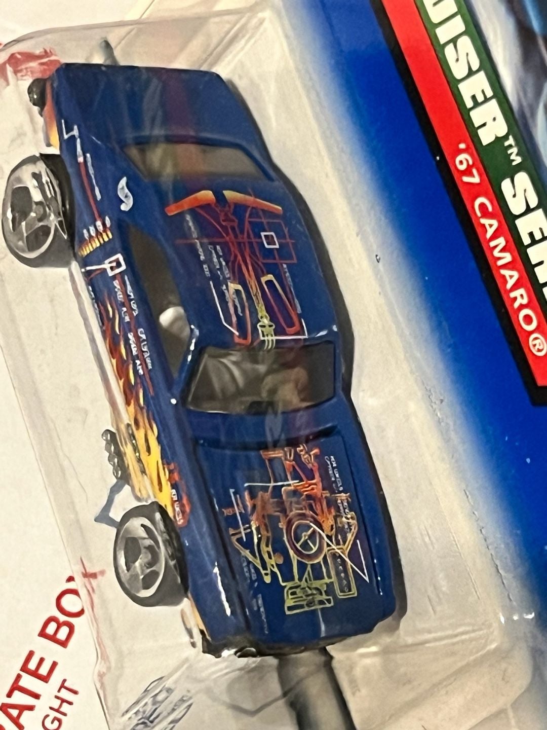 Hot Wheels X-Ray Cruiser 67 Camaro #3 Of 4 Cars Sealed 4