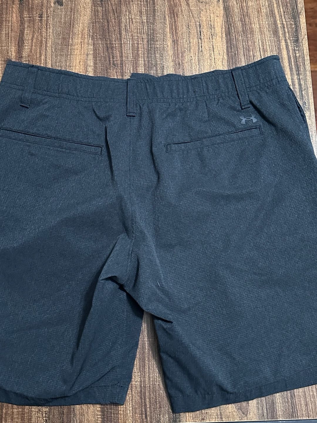Under Armour Shorts Size 34 Black Polyester Golf Performance 6