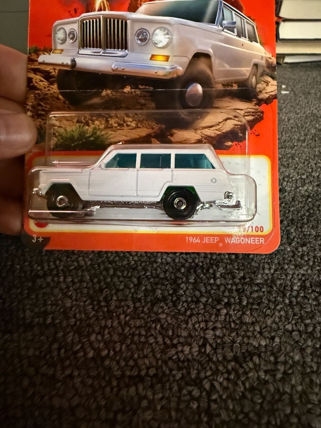 Matchbox 1964 Jeep Wagoneer White Diecast Toy Car New 38/100 2