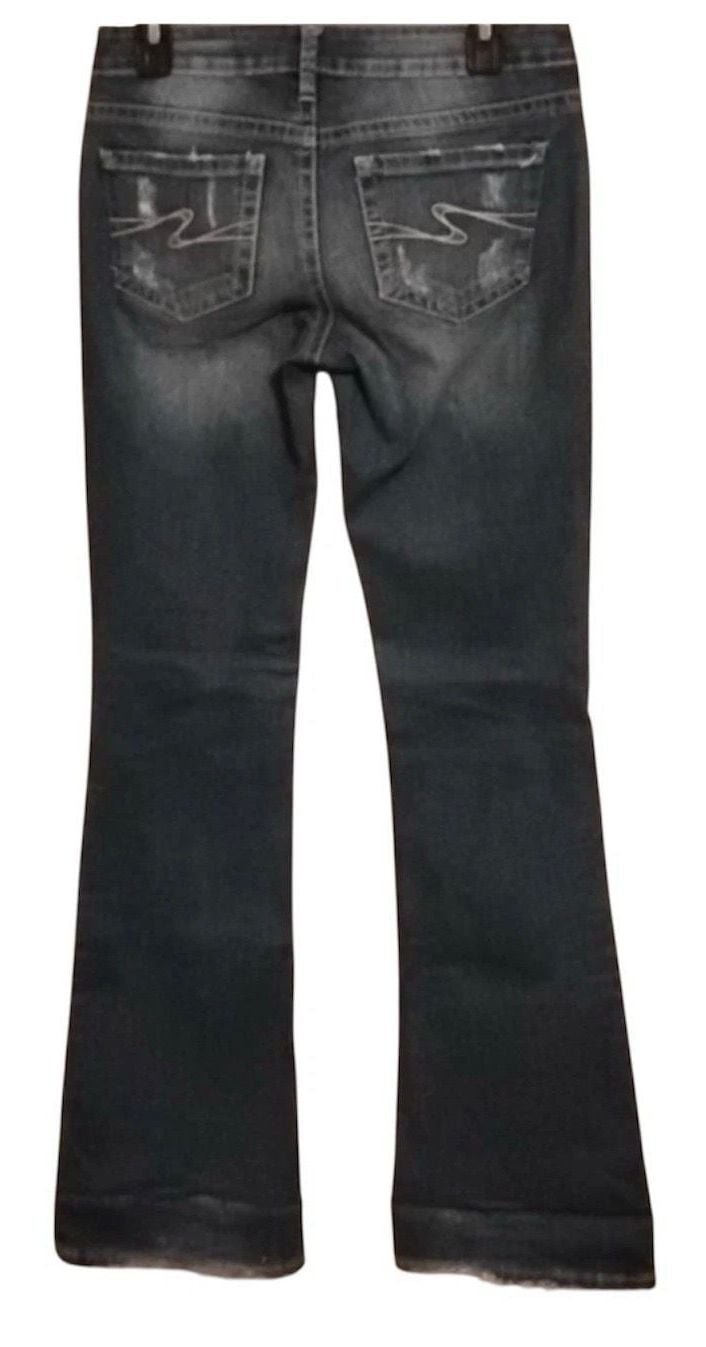 Silver Jeans Co. Suki Bootcut Distressed Jeans Size 28 7
