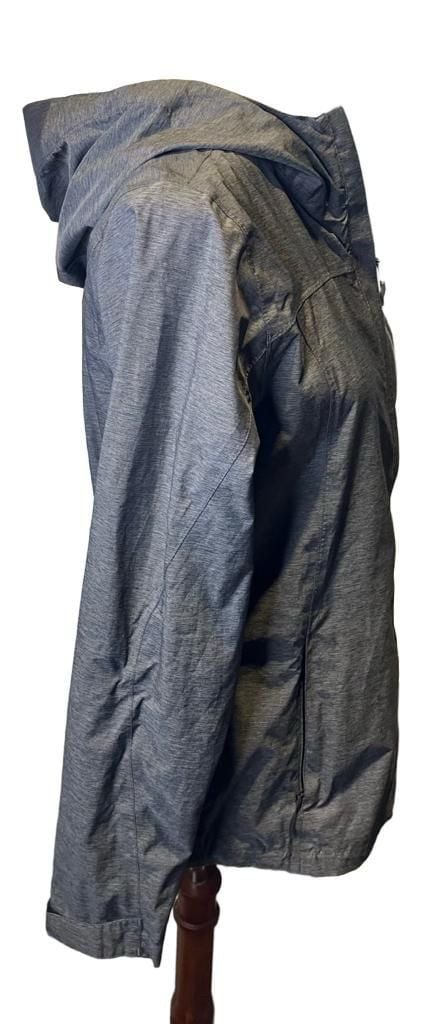 Paradox Rain Jacket Hooded Windbreaker Polyester Gray Womens Sz ..., 3