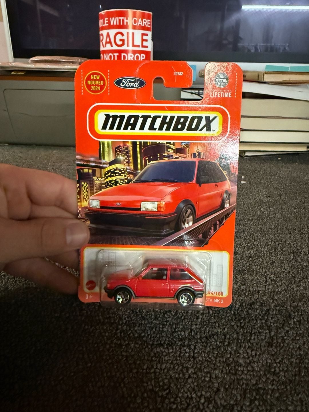 Matchbox 1983 Ford Fiesta Mk 2 Red 94/100 1